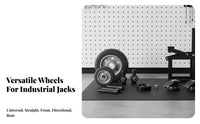 Floor Jack Replacement Wheel Thickened Design Jack Replacement Wheel Strong Load Capacity Heavy Duty Swivel Caster