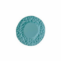 Miniature Dish Plates Realistic Design Rock Pattern Toy Plate Alloy Construction Textured Dollhouse Dish for Hobbyists