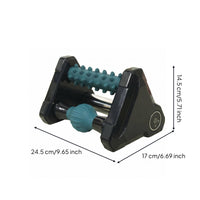 3-in-1 Foot Massager Textured Rollers Triangular Foot Massager Wellness Device Silicone Portable