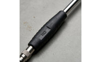Heavy Duty twinHead Air Chuck Non-Slip Air Inflation Rod with Rubber Grip Extended Reach Inflation Rod Universal for Mechanics