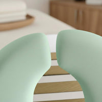 Pressure Relief Massage Face Cushion Curved Fit Massage Face Pillow Easy to Clean Prone Pillow Memory Foam for Spa
