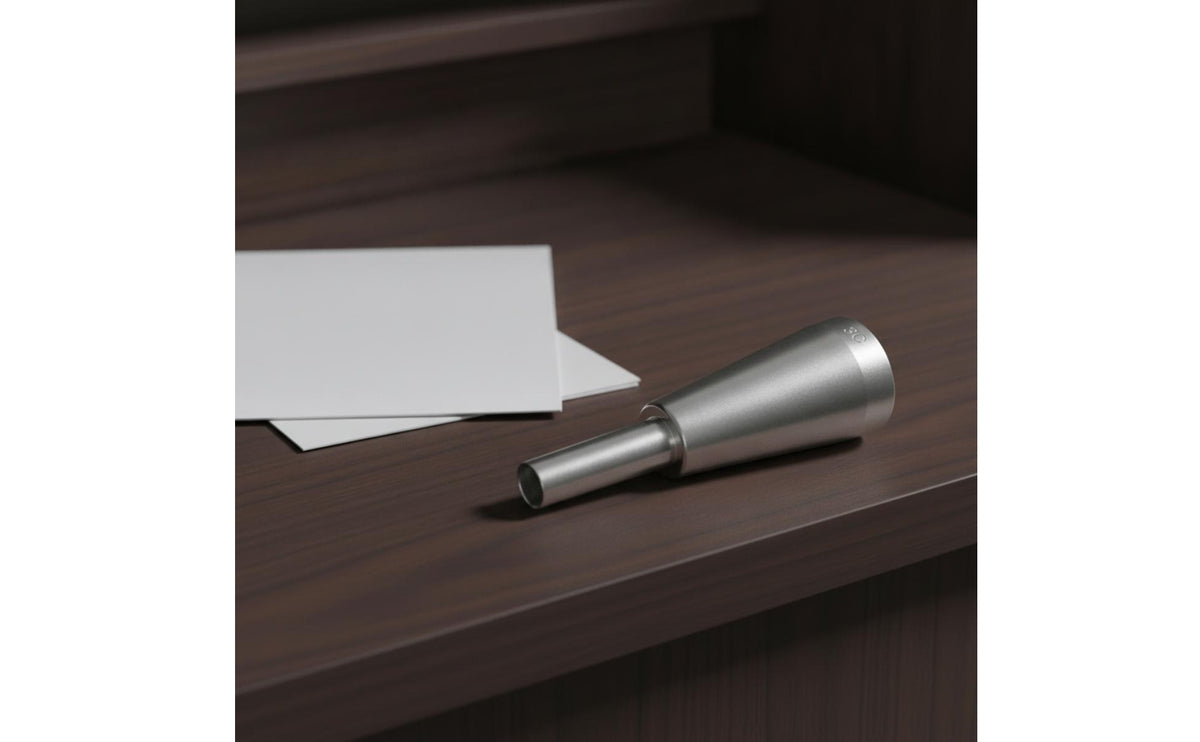 Polished Trumpets Mouthpiece | Tapered, Weighted mouth part, for Performance