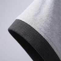 Short Sleeve Shirts Men Crew Neck T-Shirt, Loose Fit Casual Wear for Summer, Moisture Wicking Round Tee, 200g Weight