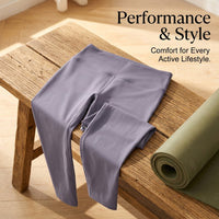 Gym Leggings for Women High Waist Compression with Hip Lifting Design, Plus Size up to 4XL Nylon Spandex Blend, Breathable for Pilates