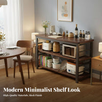 Multi-Layer Kitchen Rack Sturdy & Stable Kitchen Workstation Table Spacious Countertop Floor Standing Pastry Rack for Home Cooks, Homeowners, Pantry