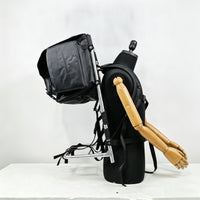 External Frame Backpack Structured Backpack with External Frame Rucksack for Camping