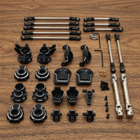 Metal Upgrade Kit Heavy Duty Axle and Shock Absorption System Kit Anodizado Juego Ejes for Custom Builds
