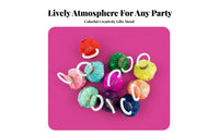 Hand Throw Streamers Instant Atmosphere Hand-Thrown Streamer Colorful Delicate Strands Confetti for Event Planners, Adults, Weddings, Celebrations