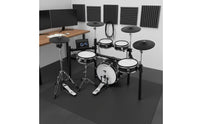 Trigger Cymbals Electronic Drum Set Realistic Feel Electronic Drum Kit for Children, Beginners, Home