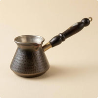 Copper Cezve Hammered Metal Artisanal Copper Coffee Pot Turkish Coffee Pot Long Handle Drinkware Handmade