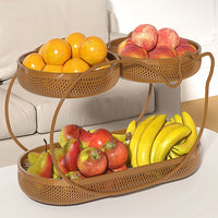 Multi-layer Fruit Basket Storage Rack for Home and Living Room