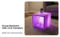 Color Changing LED Bar Table Controller Control LED Table Adjust Brightness Mable Portable Light up Bar Modern Design for Nightclub Owners, Home Entertainers, Events, Lounge, Wedding, Reception Area