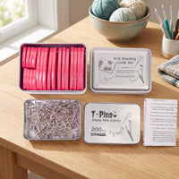 Blocking Kit with Storage Box Portable Craft Tool for Knitting, Knitters