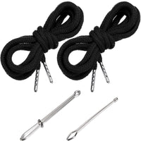 2 Pieces Replacement Drawstring with Easy Threader Strong Fastener Reinforced