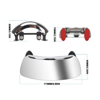 Blind Area Reduction Wide Angle Motorcycle Mirror Universal Fit Convex Motorcycle Mirror Easy Installation Vehicle Accessory for Scooter Use, Street Riding