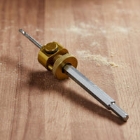 Extended Hex Shank Hole Saw Mandrel Quick Release Hole Saw Arbor Power Tool Accessory for Carpenters