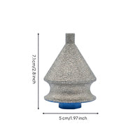 Diamond Beveling Grinding Head Beveling Diamond Chamfer Bit Wear-Resistant Multi-Hole Opener for Marble