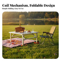 Foldable Design Folding Leg Table Space-Saving Square Collapsible Stand Portable Household Furniture Installationno-Cost for Apartment Dwellers, Home Office Workers, Outdoor Market, Small Areas, Kitchen, Dining Room