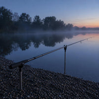 Insert Joint Carp Fishing Rod Oversized Line Guides Three-Piece Fishing Rod Slim Design Angling Equipment Black and Gray