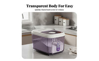 Rice Storage Bin Moisture-Resistant Airtight Rice Container Airtight Grain Container Multipurpose Flour Storage Canister