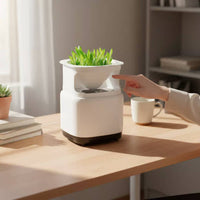 Removes Odors Small Negative Ion Air Cleaner Compact Design Mini Air Purifier Portable for Smokers, Office Workers, Bedroom
