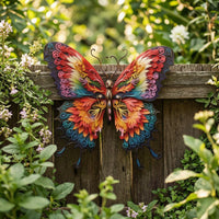 Butterfly Wall Decor Layered Butterfly Wall Art Double-Layer for Patio, Garden