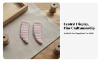 OB11 Doll Socks Material Striped Doll Socks Wide Compatibility Miniature Clothing