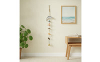 Boho Hanging Ornament with Bell Lightweight Coastal Wall Hanging Easy to Hang Bell Decor Versatile for Bedroom