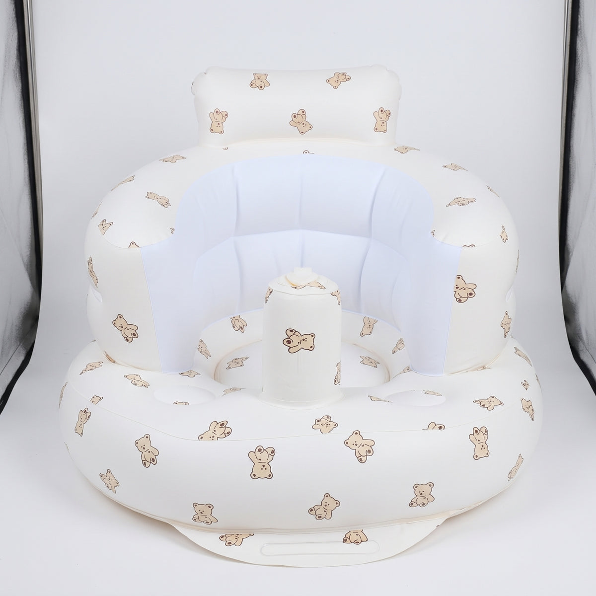 Infant Sitting Practice Seat Seat Electric Inflatable Infant Seat Built-in Pump Furniture for Infants, Young Children, Sitting Training Travel