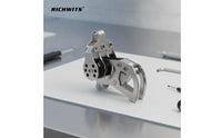 Pulley with Locking Ball Wear Resistant Stainless Steel Pulley Block Strong Hardware for Sailors, Boaters