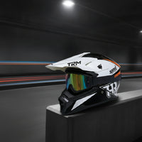 Full-Face Motorcycle Helmet Streamlined Full-Face Helmet Aerodynamic Lightweight for Motorcyclists, Downhill Cycling, Karting