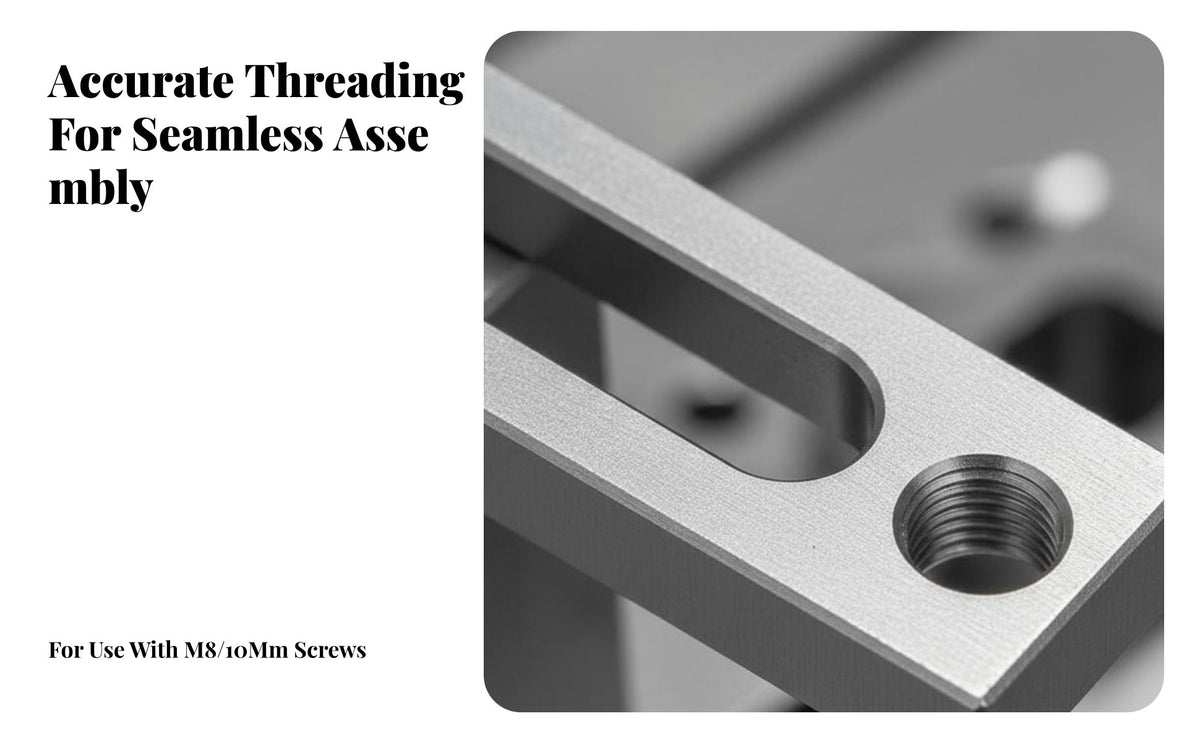 Slow-Speed Wire Cutting Jig Rust-Resistant Wire EDM Clamping Plate Stainless Steel Machine Pressure Plate Deformation-Resistant