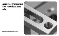 Slow-Speed Wire Cutting Jig Rust-Resistant Wire EDM Clamping Plate Stainless Steel Machine Pressure Plate Deformation-Resistant