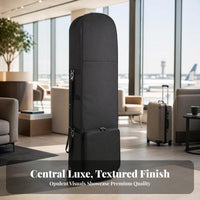 Sturdy Material Zippered Golf Travel Bag Soft-Sided Rolling Golf Travel Bag Sports Equipment Carrier Heavy Duty