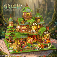Great House DIY Miniature House Kit P020 Fantasy Forest 3D Puzzle Wooden Building Model