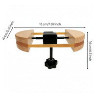 Wooden Hat Stretcher Heavy-Duty Hat Stretcher with Screw Mechanism Precision Crafted for Milliners, Closet, Wardrobe