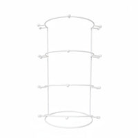 Metal Tiara Showcase Stand Elegant Design Tiara Display Stand Space-Saving Bridal Headdress Rack for Livestreaming