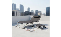 Folding Cot Foldable Rest Lounger Space Saving Portable Guest Bed for Adults, Office, Hospital, Camping
