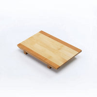 Sushi Board with Feet Rectangular Wooden Serving Tray Eco-Friendly
