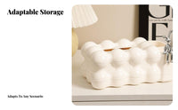 Elegant Design Fluted Storage container Space Saving Brush Holder Sturdy and hard-wearing Desktop Organizer Multi-Functional for Makeup Users, Home Decor lovers, Office Workers, Vanity Table, Bathroom Counter, Desk, School
