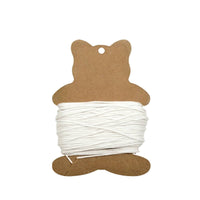 Die-Cut Winding Card Flat Cord Organizer Compact Thread Card Lightweight for Crafters, Diyers, Craft Rooms, Tackle Boxes
