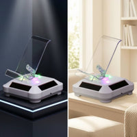 Rotating Display Stand Compact Solar Display Stand Double-Use for Retailers