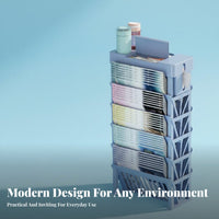 Space Saving Multi-Compartment Desktop organizer Keeps Supplies Organized Multi-Compartment organizer Large Capacity Desk Organizer Easy reach for Students, educators, Home Office Users, Classroom, Study Room