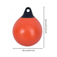 Boat Anti-Collision Buoy Two-Color PVC Inflatable Buoy Hanging Eyelet