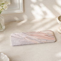Diatomaceous Earth Absorbent Mat for Bathroom, Kitchen, and Vanity - Quick Dry Coaster, Sink Caddy, and Soap Dish