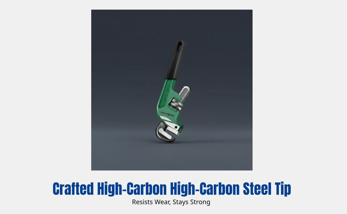 Offset Head Wrench, Heavy-Duty, Commercial Grade, Multi-Functional, Adjustable, Plumbing Tool