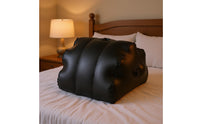 Inflatable Positioning Pillow Raised Sections Inflatable Wedge Pillow Glossy Portable Wedge Support Cushion for Bed, Floor