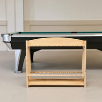 Freestanding Billiard Cue Rack Organizer Space-Saving Furniture Sturdy for Game Rooms