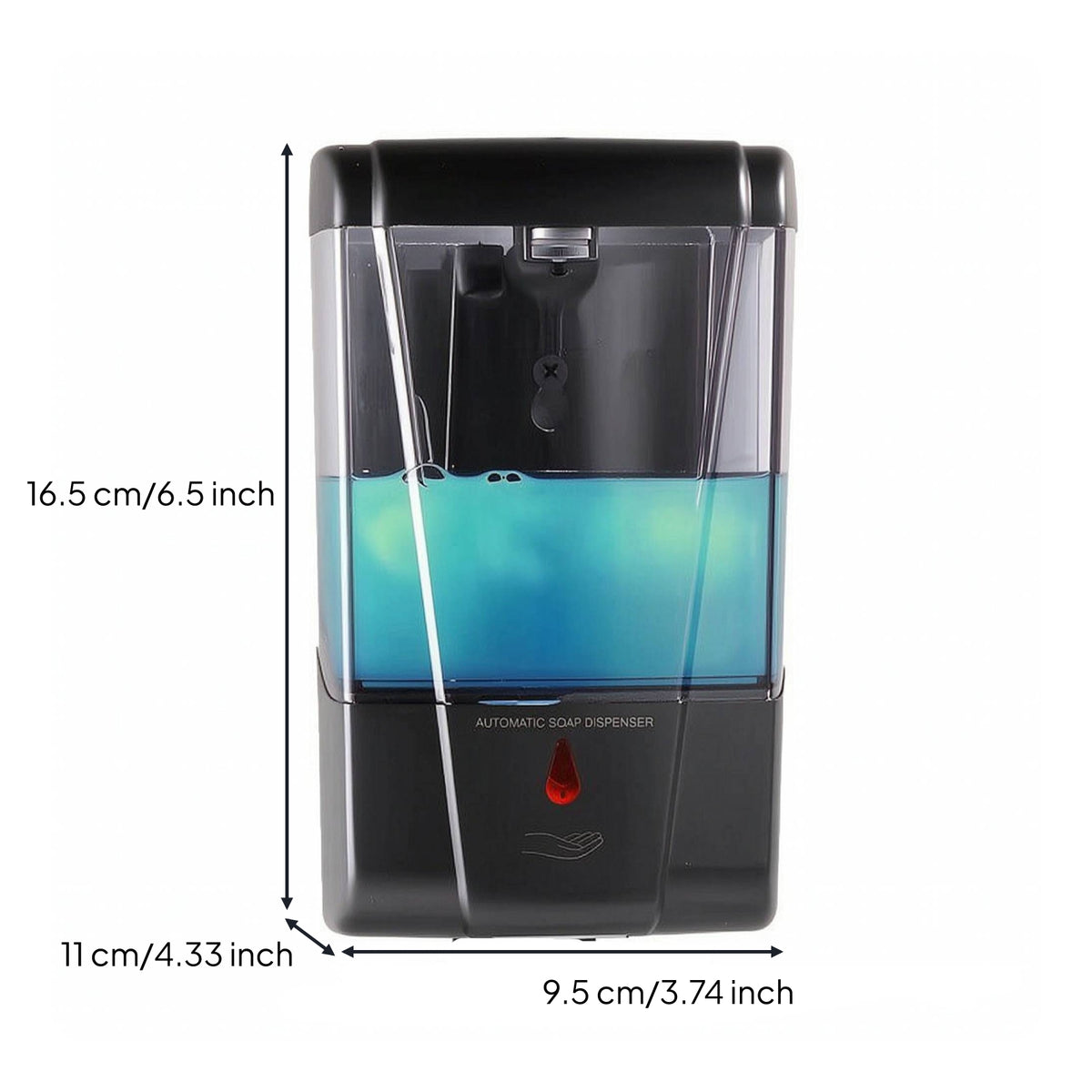 Touchless Automatic Soap Dispenser Infrared Wall-Mounted Soap Dispenser Easy Install Energy Efficient for Kitchen