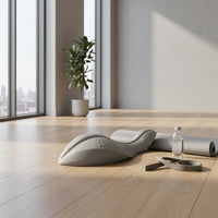 Textured Dolphin-Shaped Pilates Device Raised Bump Dots Spinal Support Coach Curved Stretching Support Block